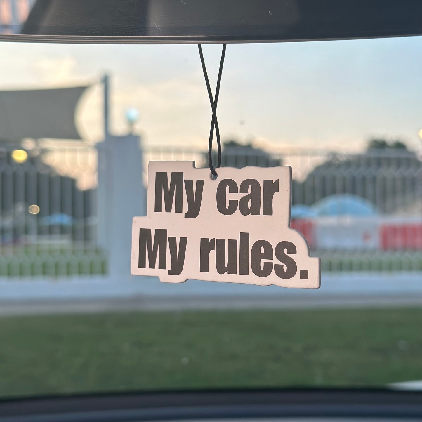 My Car My Rules.